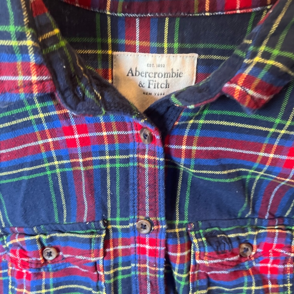 Checkered shirt, size S.. long sleeves - Picture 5 of 7